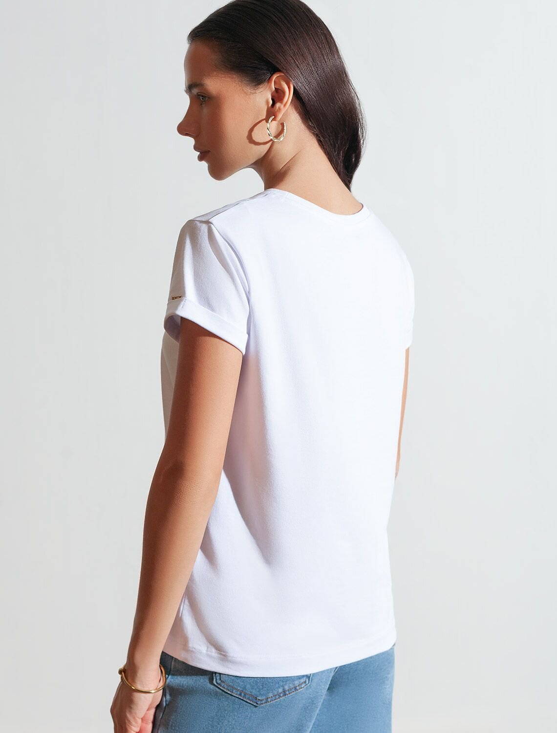 VILATTE Футболка 576897 D49.146 белый_care