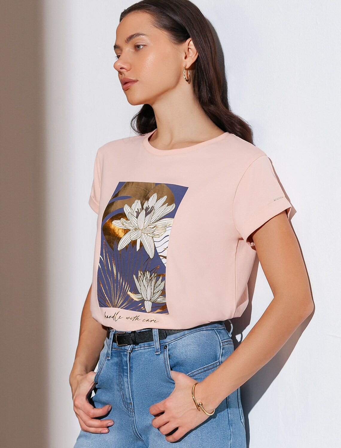 VILATTE Футболка 576899 D49.146 пудра_care