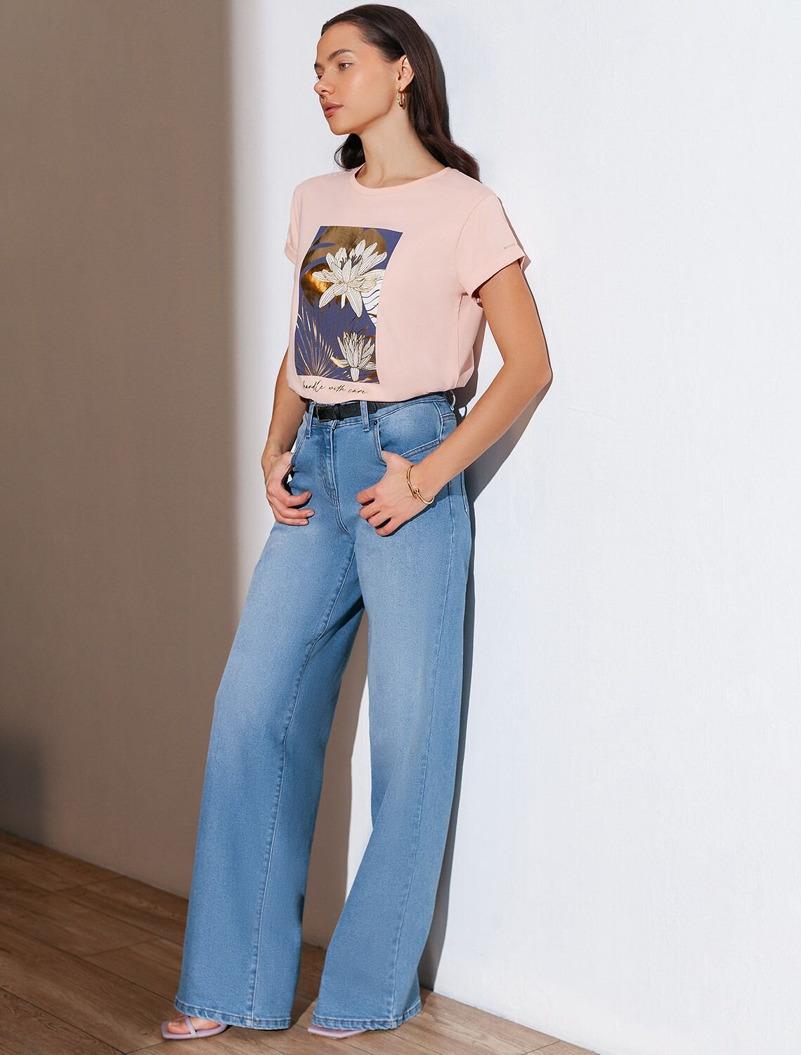 VILATTE Футболка 576899 D49.146 пудра_care