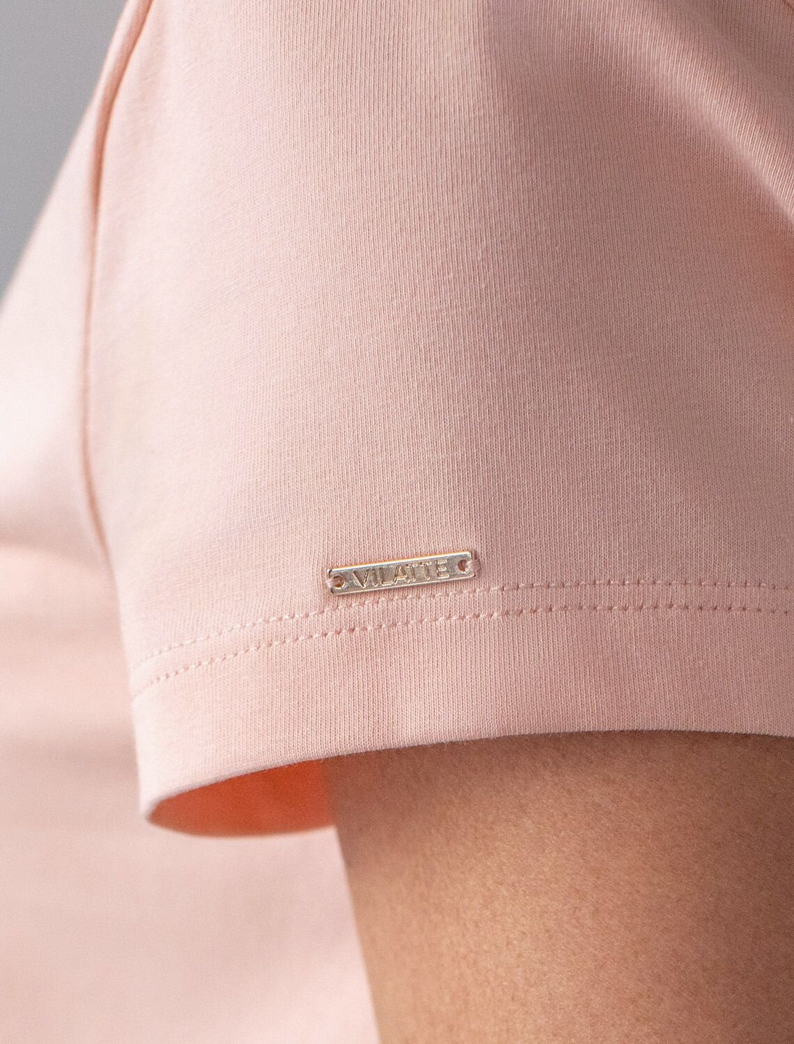 VILATTE Футболка 576900 D49.155 пудра