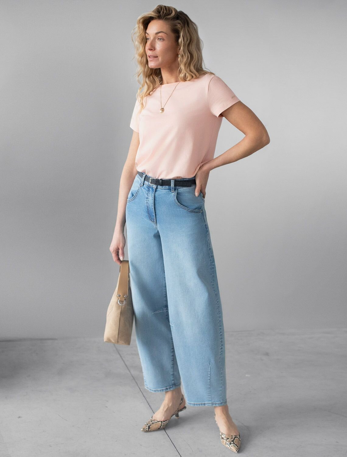 VILATTE Футболка 576900 D49.155 пудра