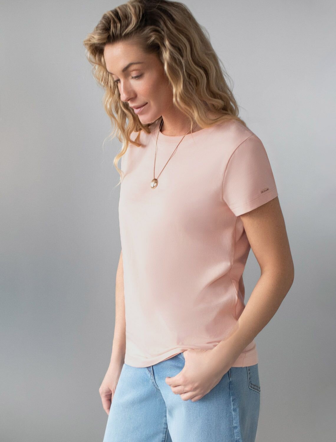 VILATTE Футболка 576900 D49.155 пудра