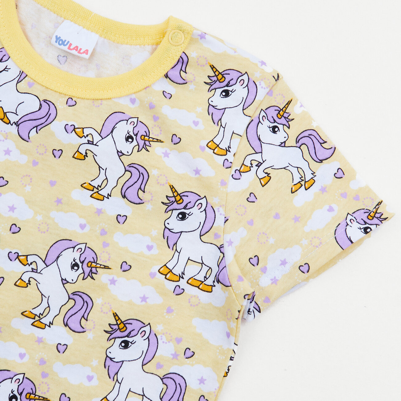 YOULALA Фуфайка 576919 0017103414 желтый