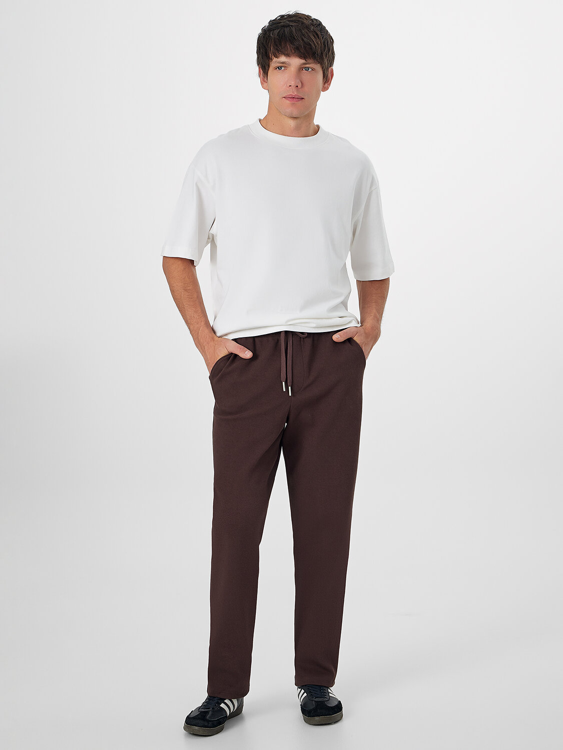 MARK FORMELLE Брюки 577012 181285 шоколадное мартини