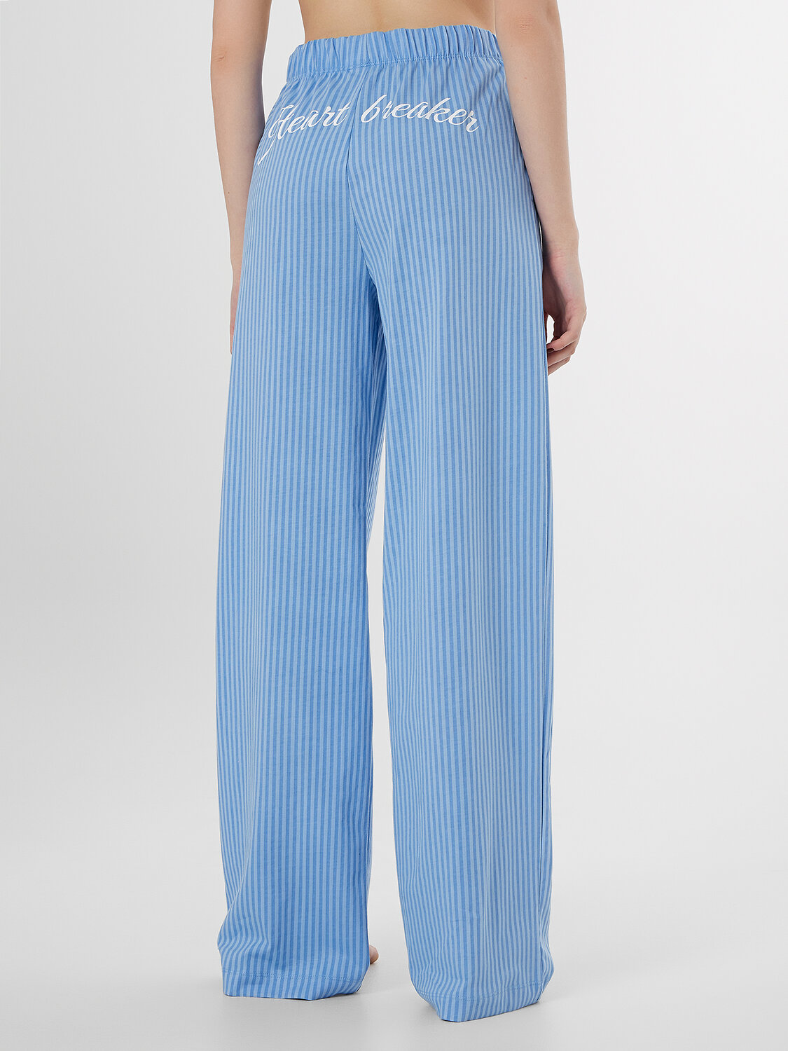 MARK FORMELLE Брюки 577019 532524-1 сине -голубая полоска +печать
