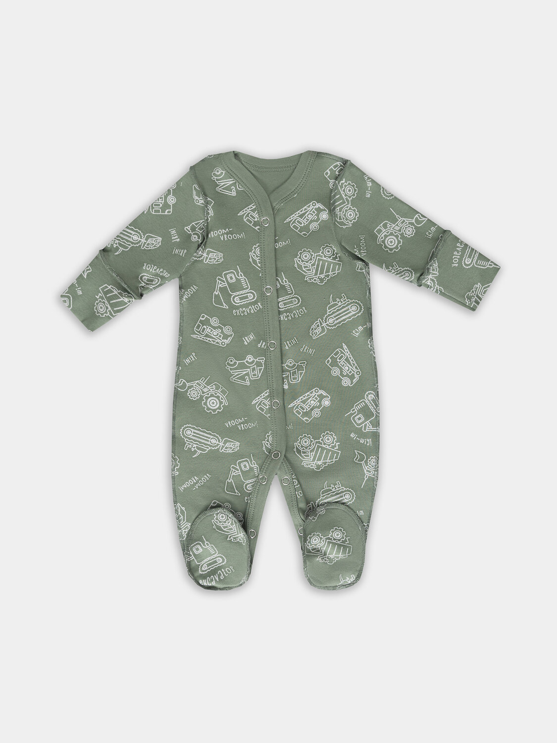 MARK FORMELLE Комбинезон 577044 14005-1-2 тракторы на белом песке +тракторы на морском