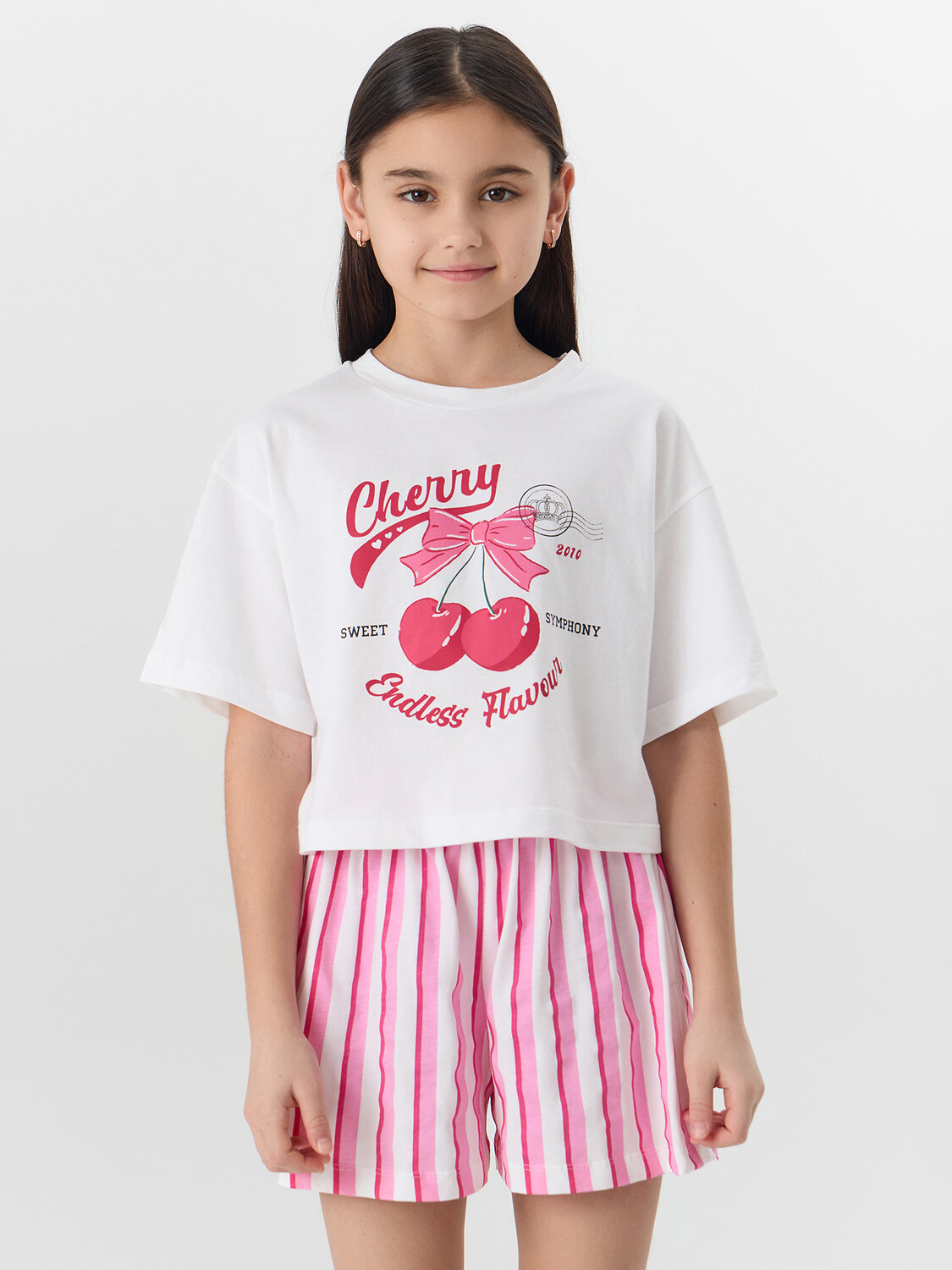 MARK FORMELLE Комплект 577057 397764 белый +розовая полоска на белом