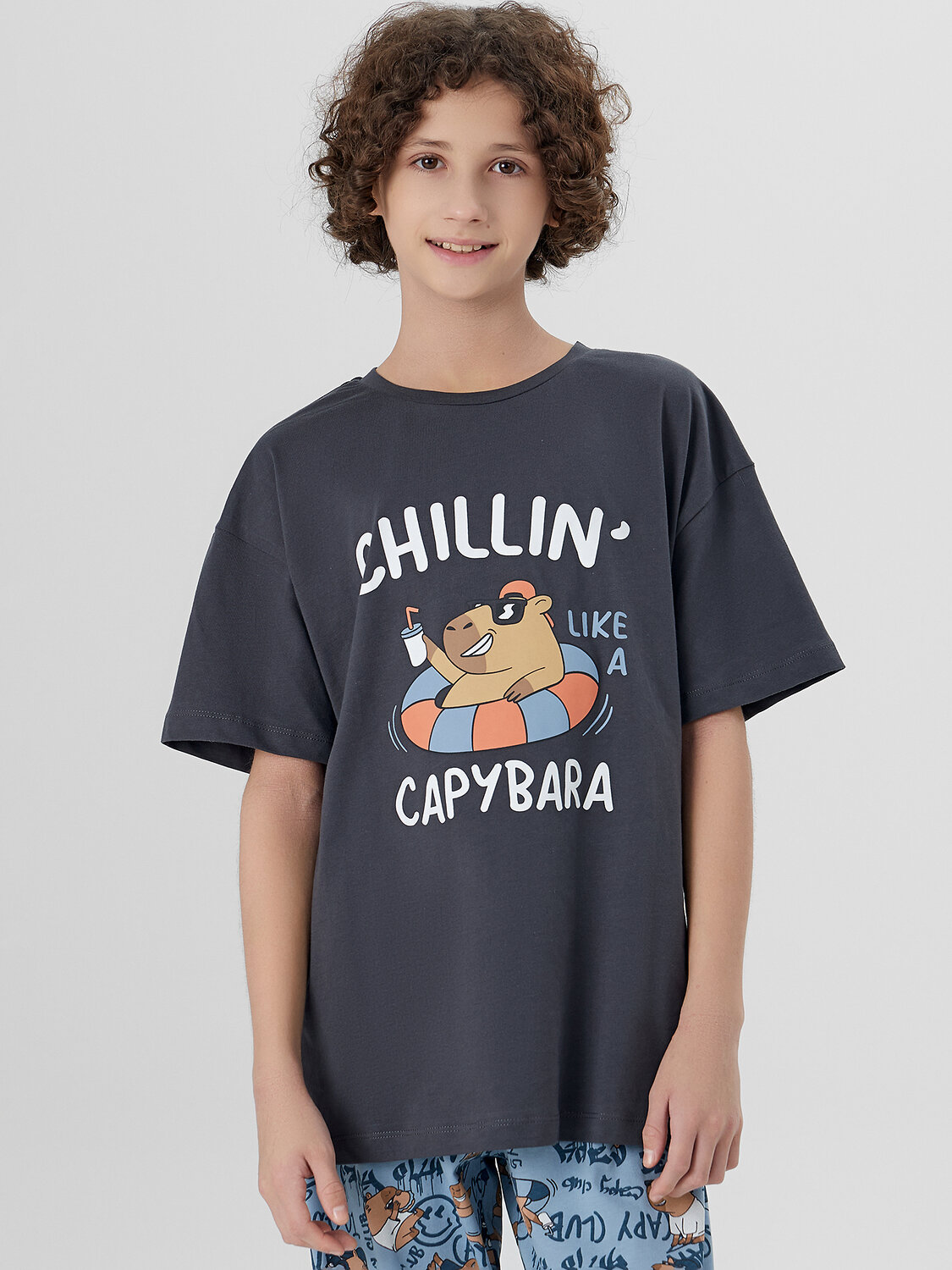 MARK FORMELLE Комплект 577058 563337 серый +крутые капибары на голубом