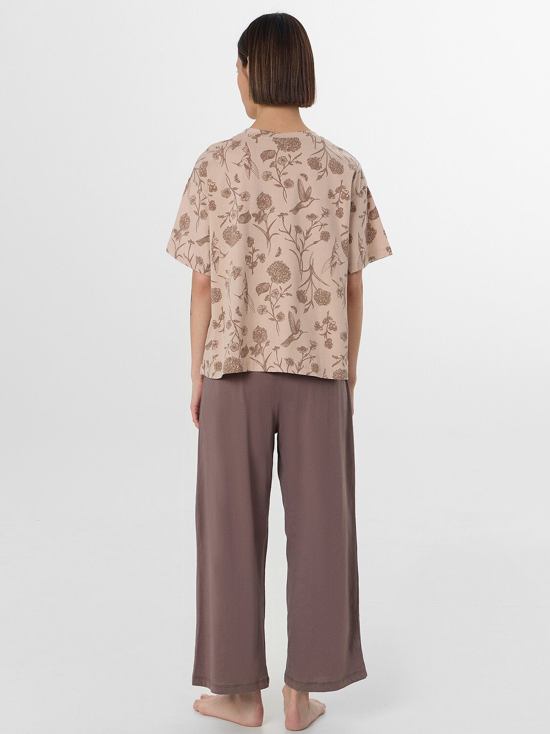 MARK FORMELLE Комплект 577068 592600 цветы на холодном бежевом +коричневый