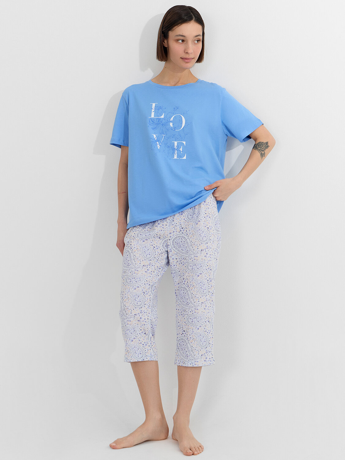 MARK FORMELLE Комплект 577076 592370 сине -голубой +узор на голубом