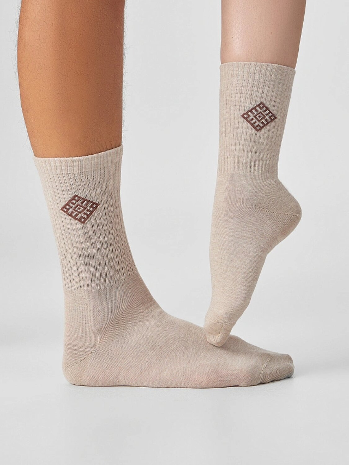 MARK FORMELLE Женские носки 577087 559U-2809 бежевый меланж