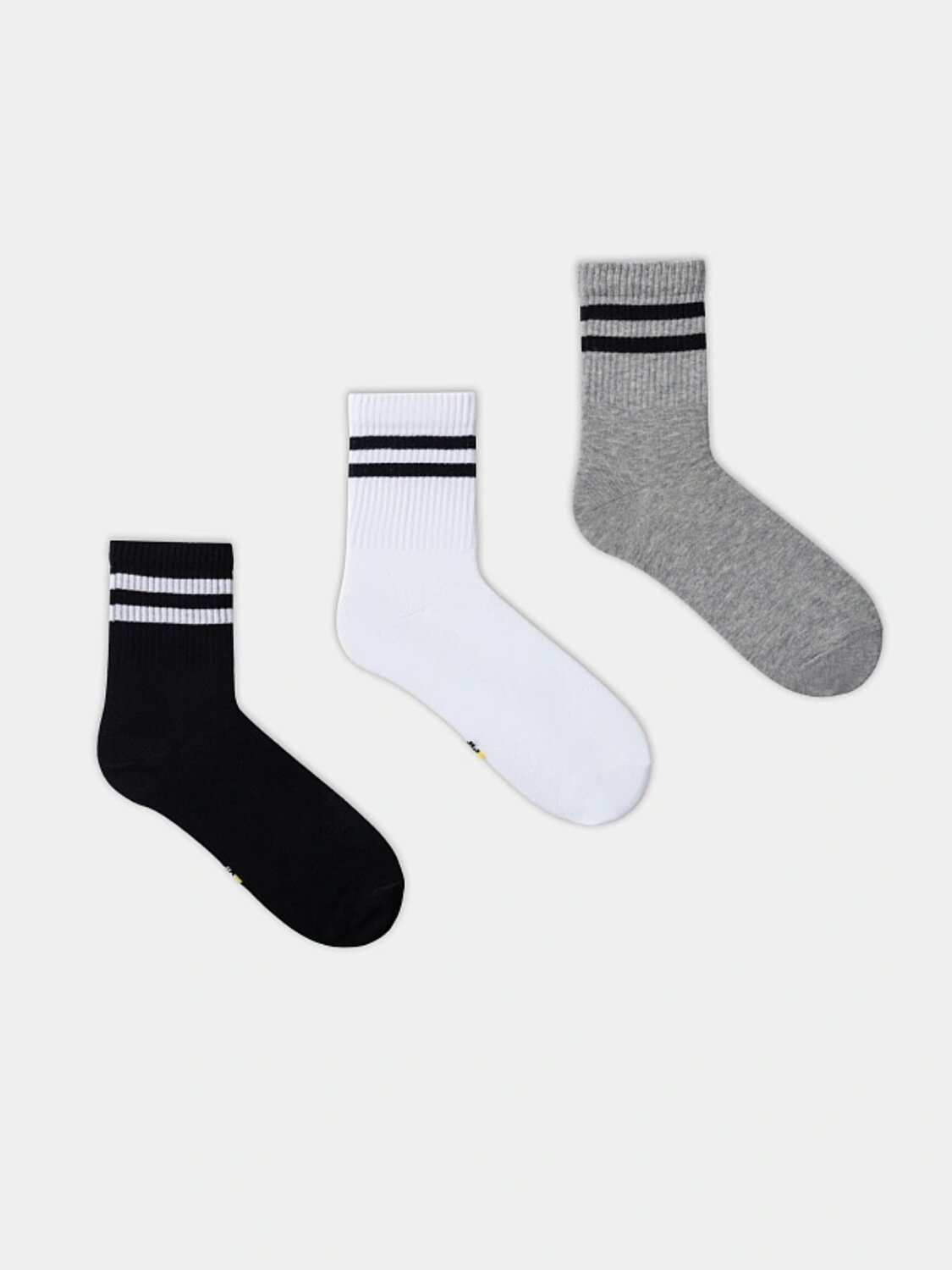 MARK FORMELLE Детские носки 577159 444A-2458 белый /сер.меланж /черный/
