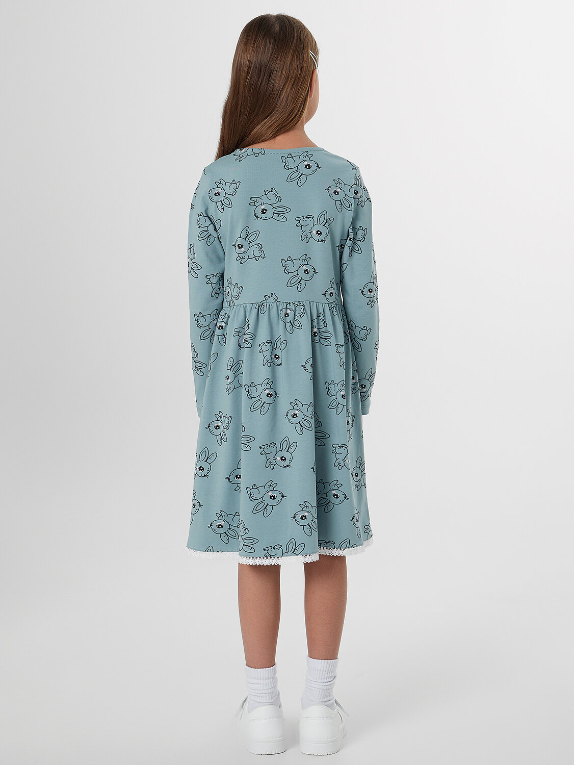 MARK FORMELLE Платье 577161 157986 зайчики на цвете сланец