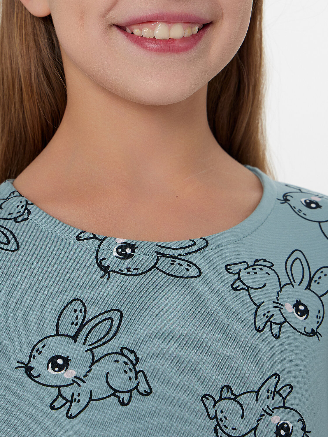 MARK FORMELLE Платье 577161 157986 зайчики на цвете сланец