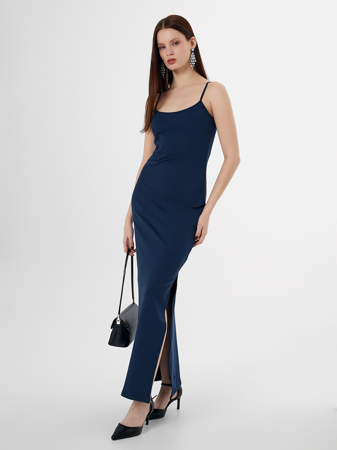 MARK FORMELLE Сарафан 577166 152633 темно -синий