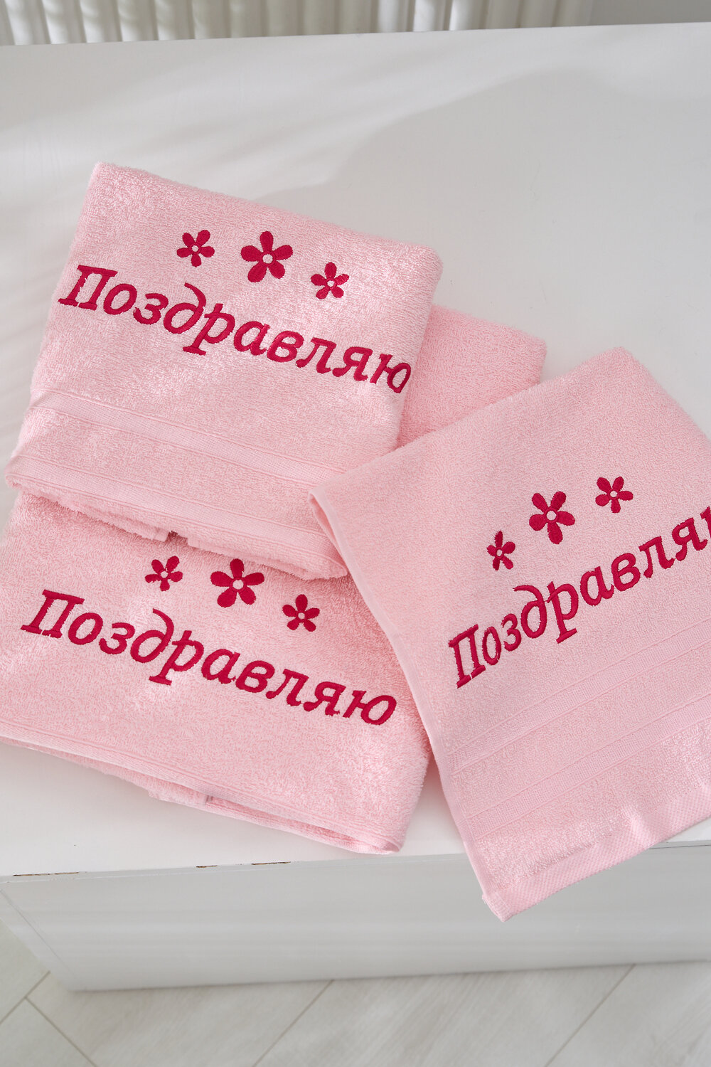 Натали Полотенце 577212 14418 светло-розовый