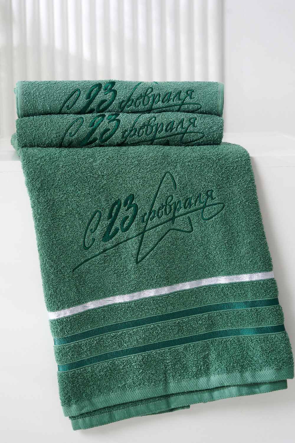 Натали Полотенце 577214 14418 зеленый