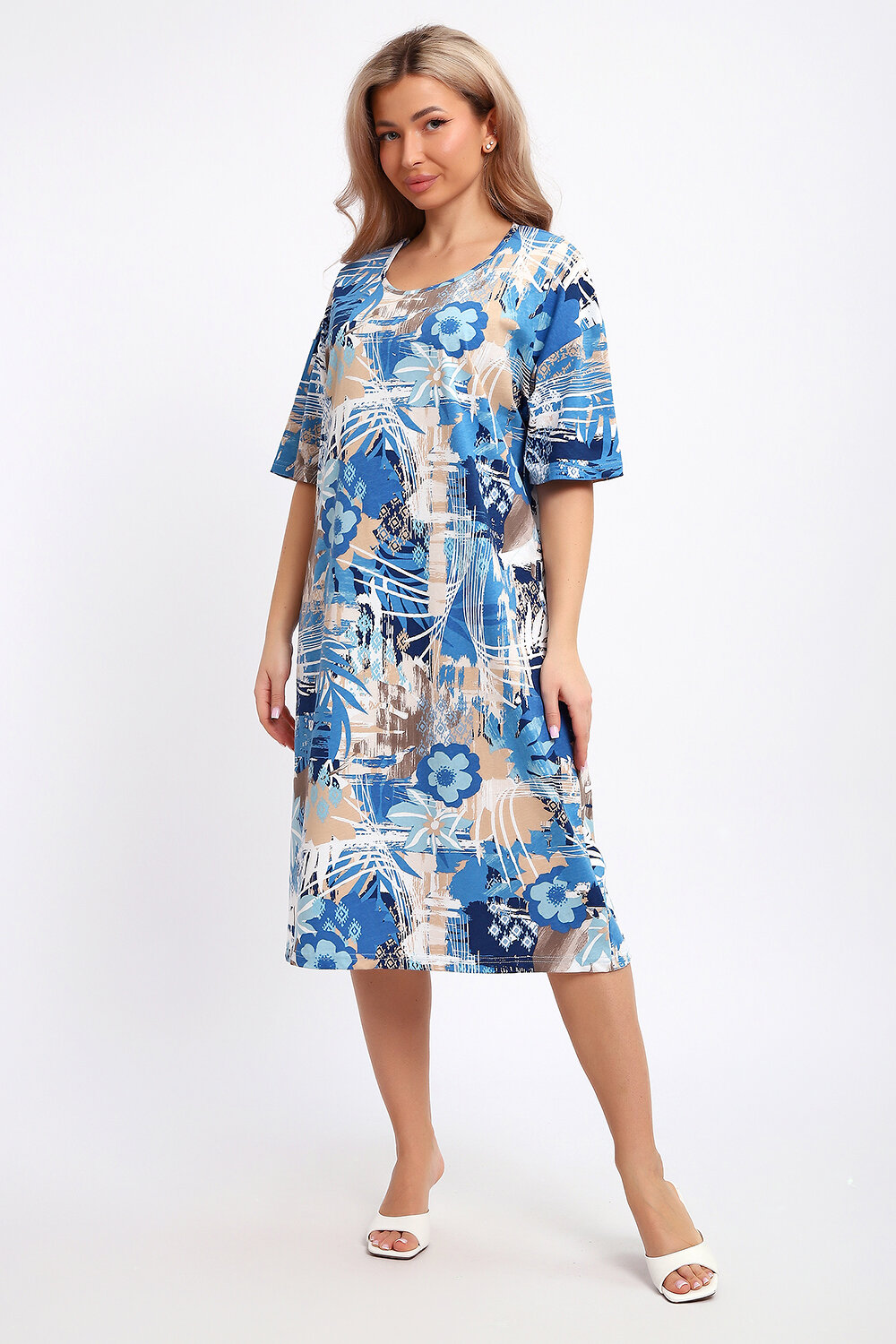 Натали Платье 577215 51206 голубой