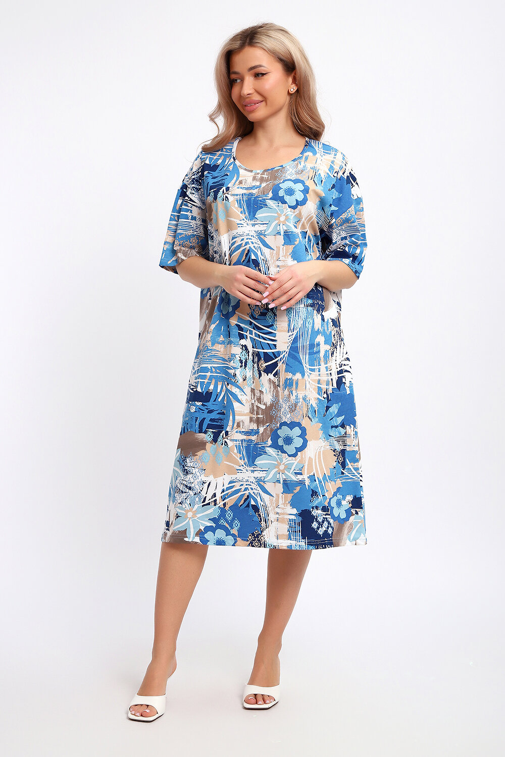 Натали Платье 577215 51206 голубой