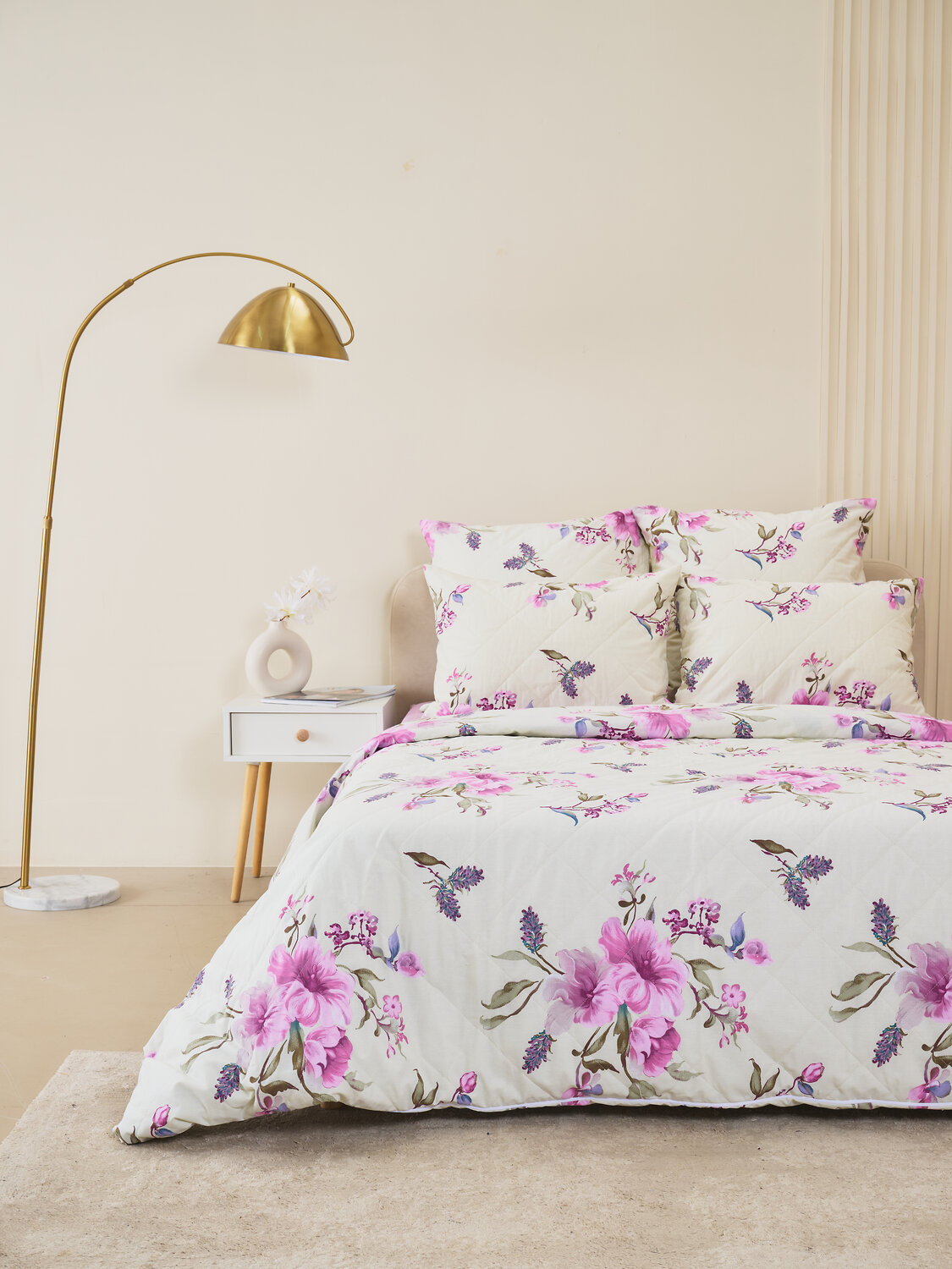 Текс-плюс КПБ Общий 577223 00-00246412 лето из поплина с простыней на резинке - Джина