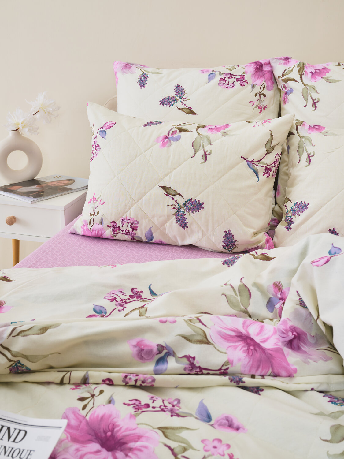 Текс-плюс КПБ Общий 577223 00-00246412 лето из поплина с простыней на резинке - Джина