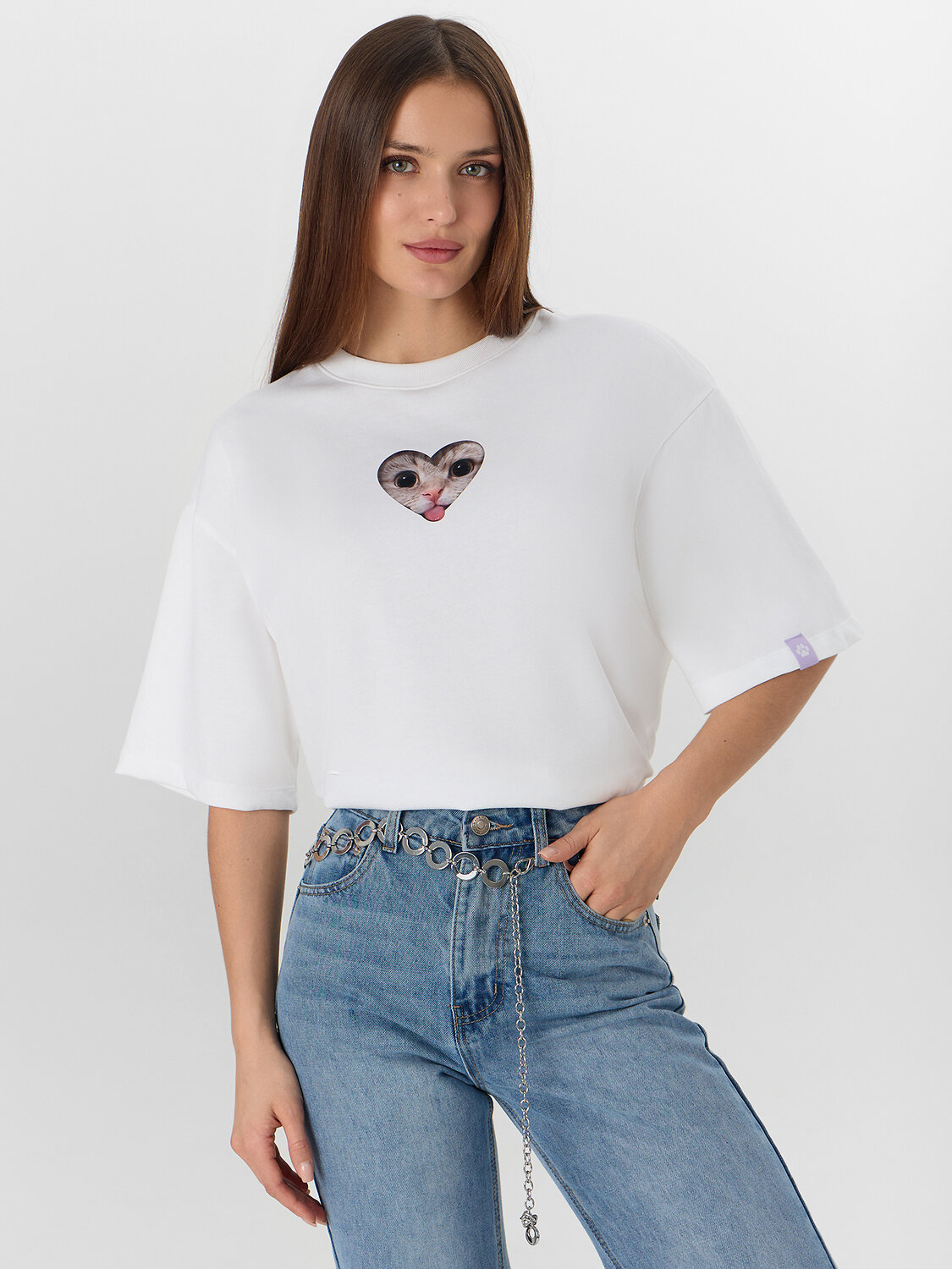 MARK FORMELLE Футболка 577246 112961 белый +печать