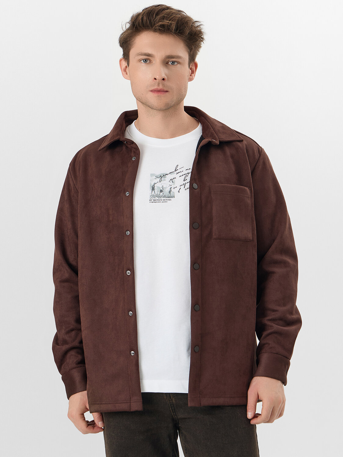 MARK FORMELLE Футболка 577247 111858 белый +печать