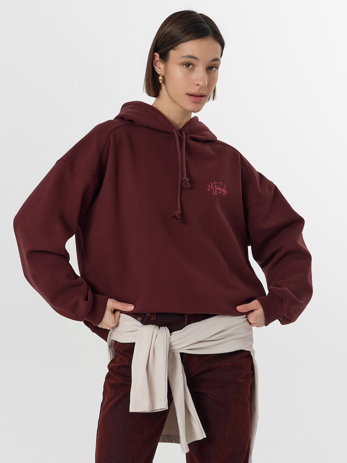 MARK FORMELLE Худи 577249 122954 ромовый изюм +печать