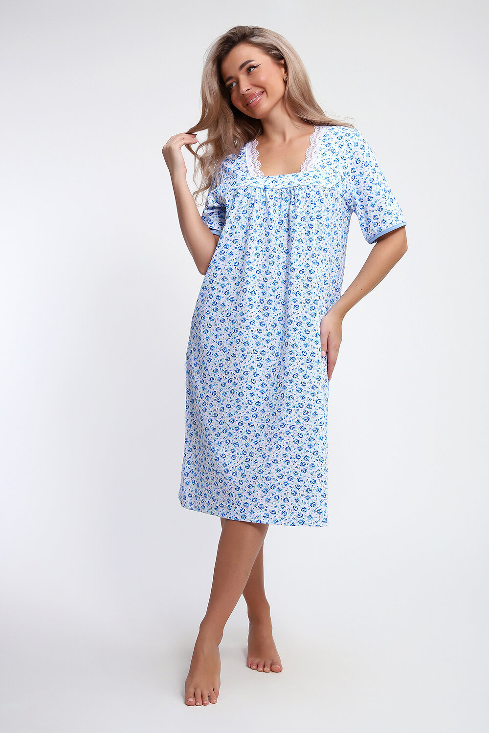 Натали Сорочка 577314 51202 голубой