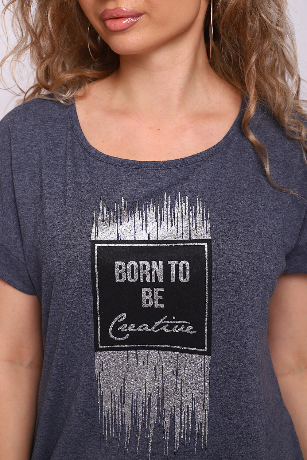 Натали Костюм 577316 51201 темно-серый меланж