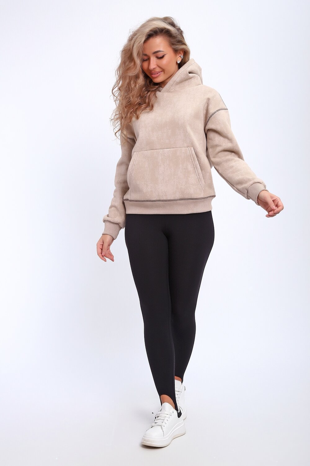 Натали Толстовка 577326 29019 кремовый