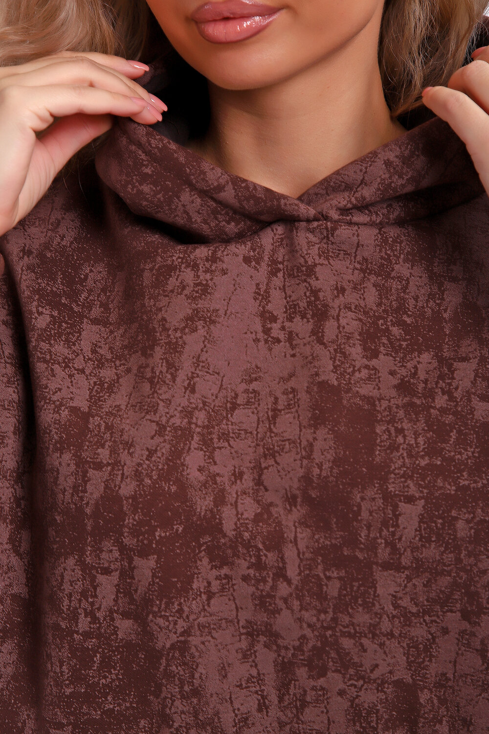 Натали Толстовка 577327 29019 коричневый