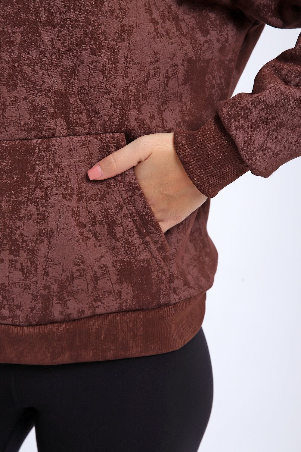 Натали Толстовка 577327 29019 коричневый