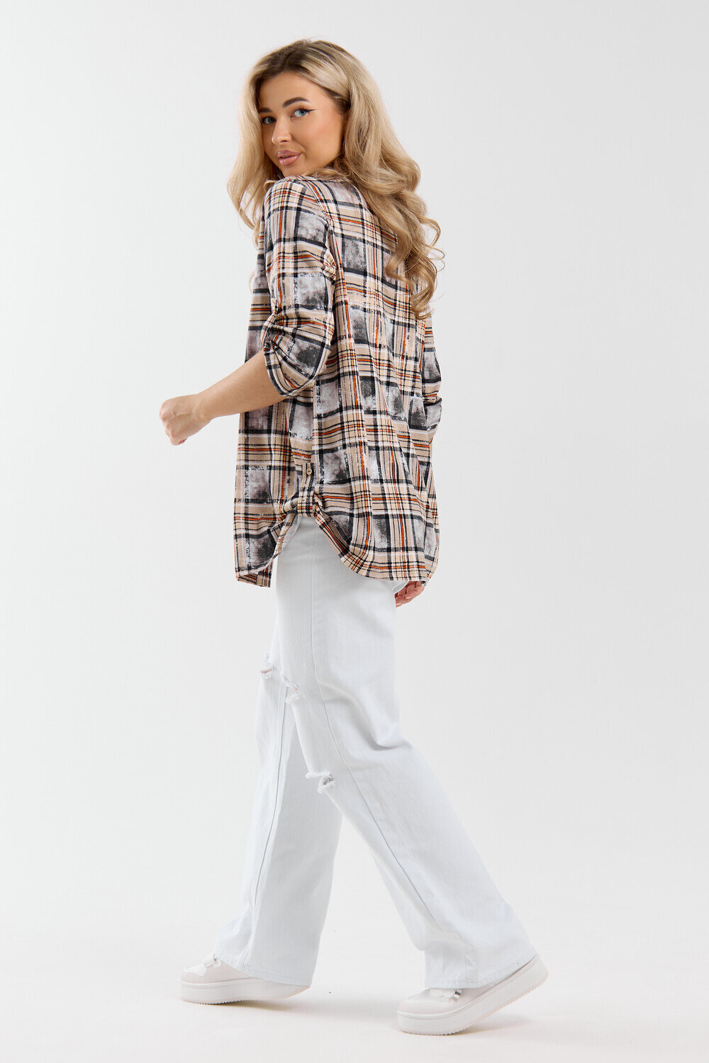 Натали Рубашка 577330 36989 оранжевый