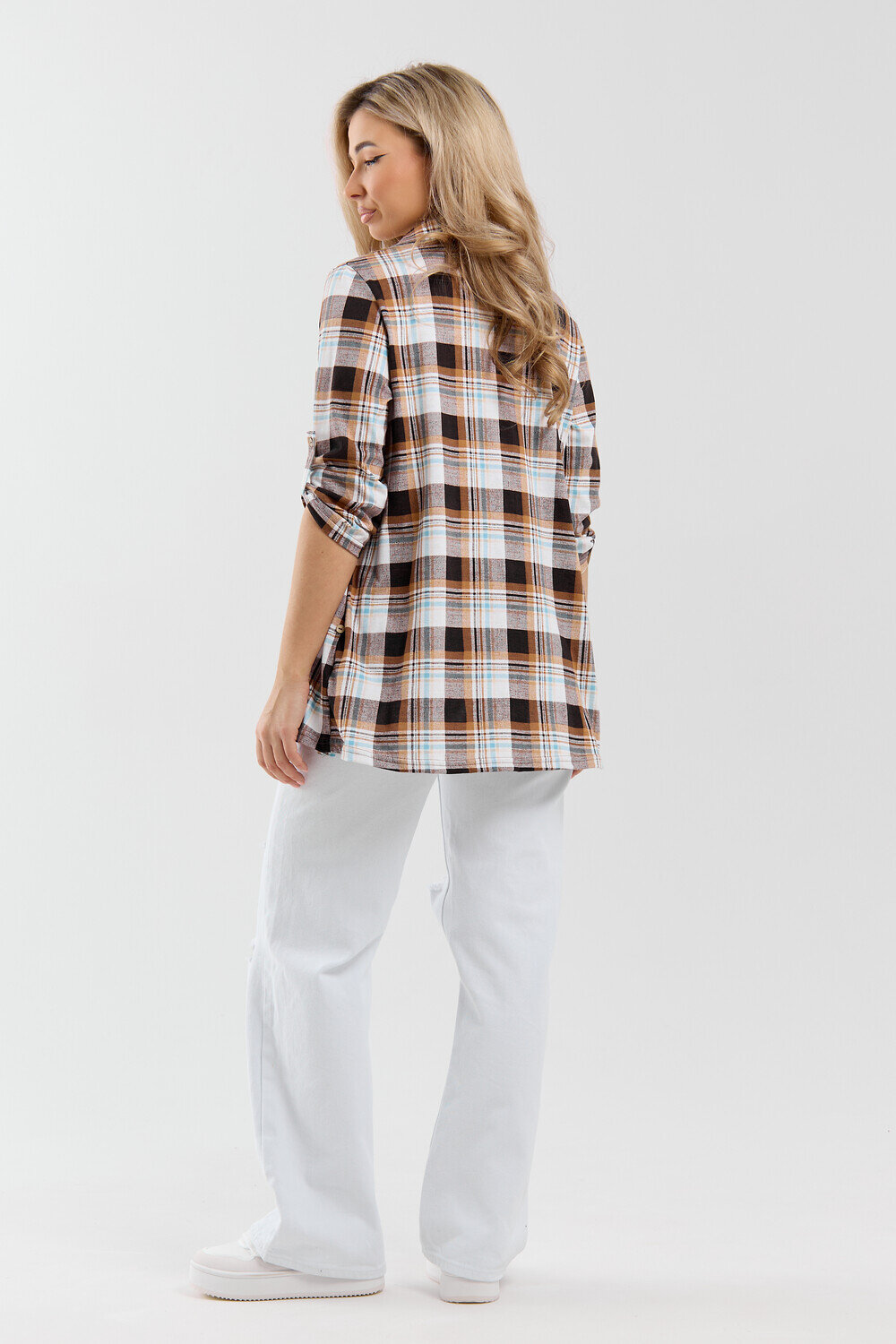 Натали Рубашка 577331 36988 коричневый