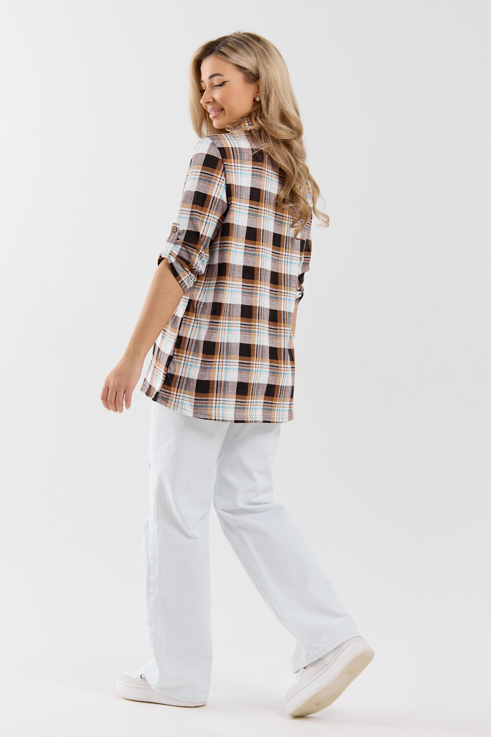 Натали Рубашка 577331 36988 коричневый