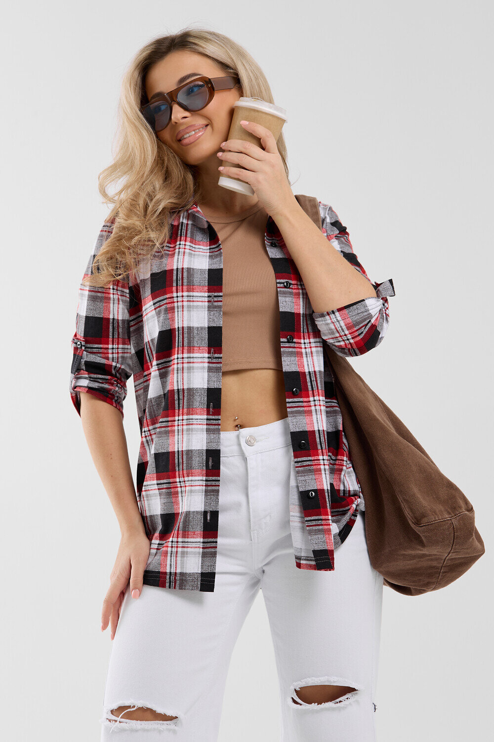 Натали Рубашка 577332 36988 красный