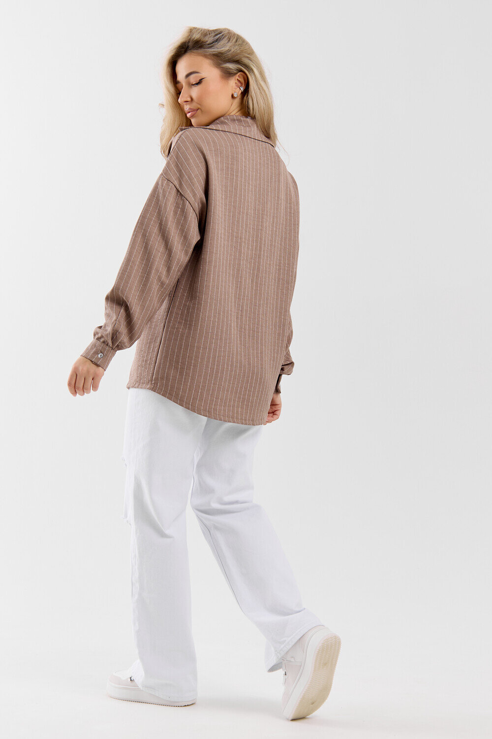 Натали Рубашка 577337 36987 коричневый