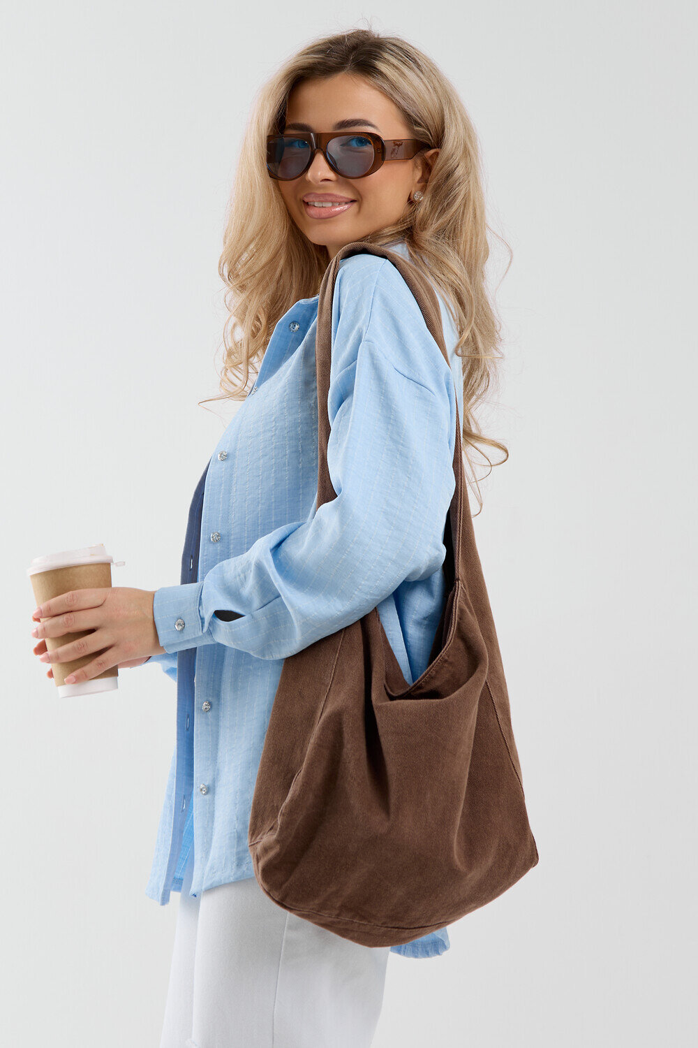 Натали Рубашка 577338 36987 голубой