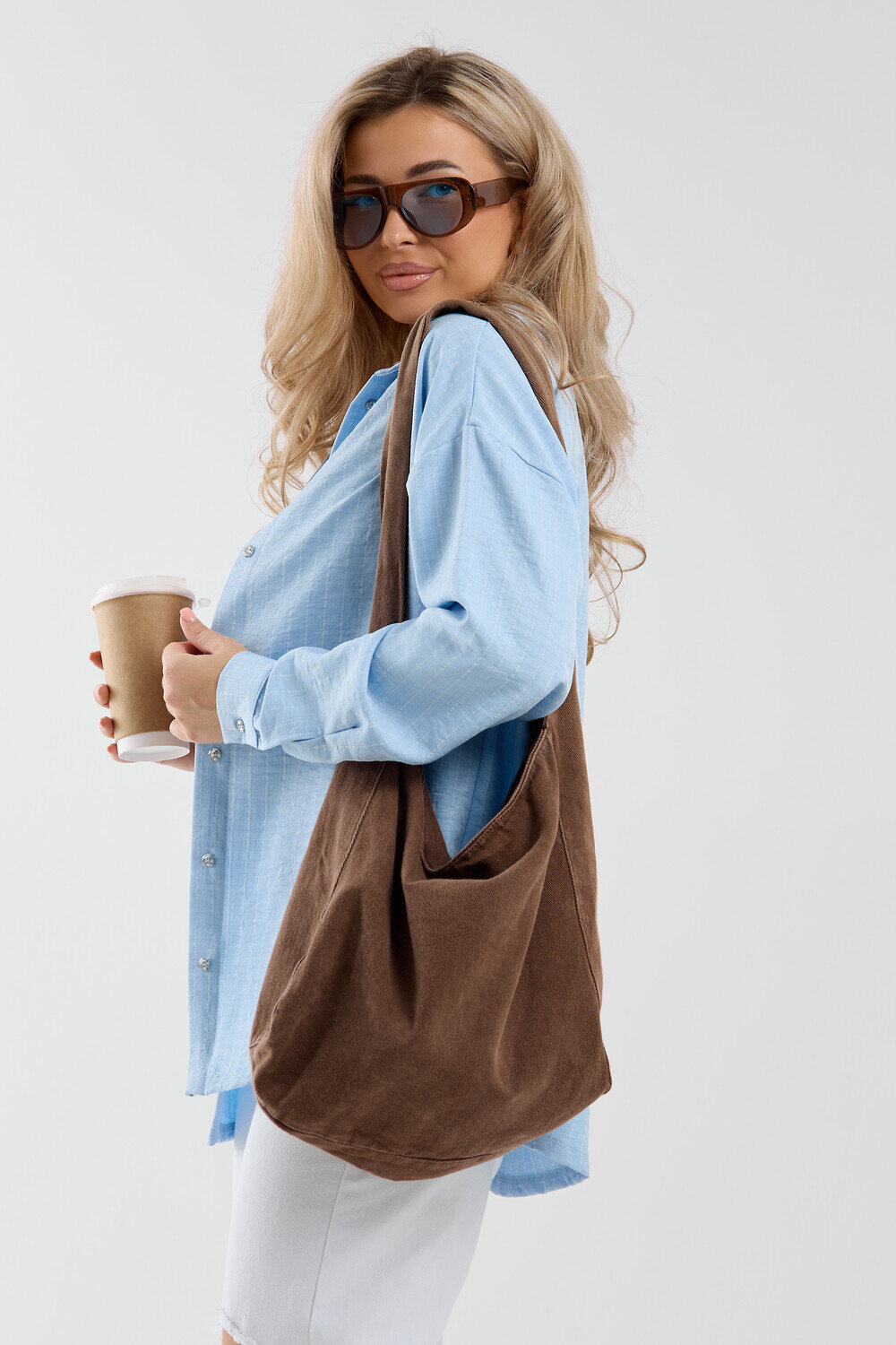 Натали Рубашка 577338 36987 голубой