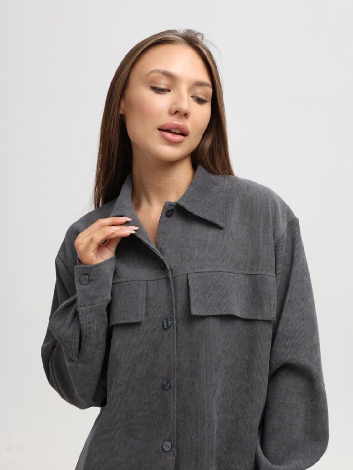 Натали Костюм 577343 20686 серый