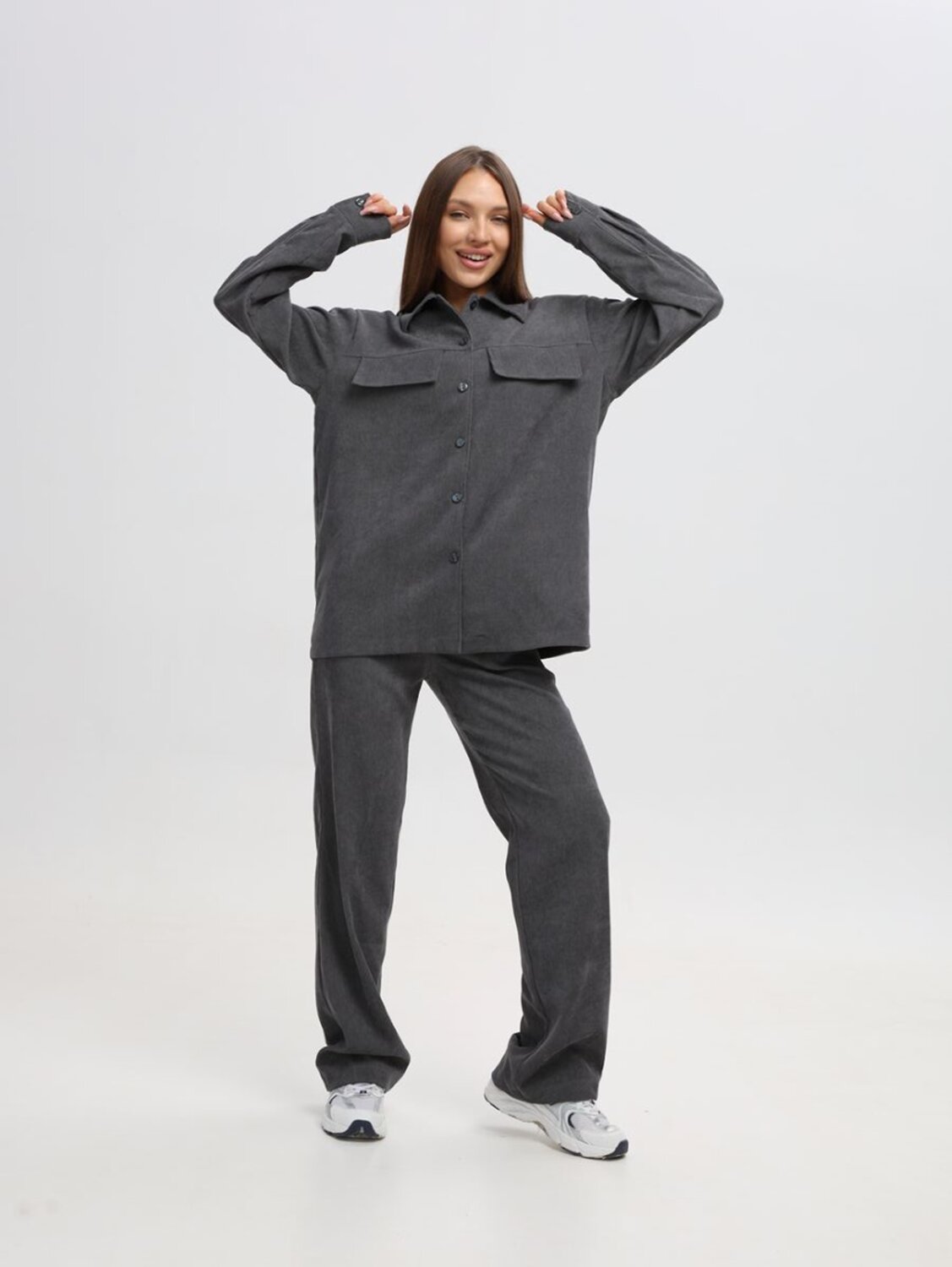 Натали Костюм 577343 20686 серый