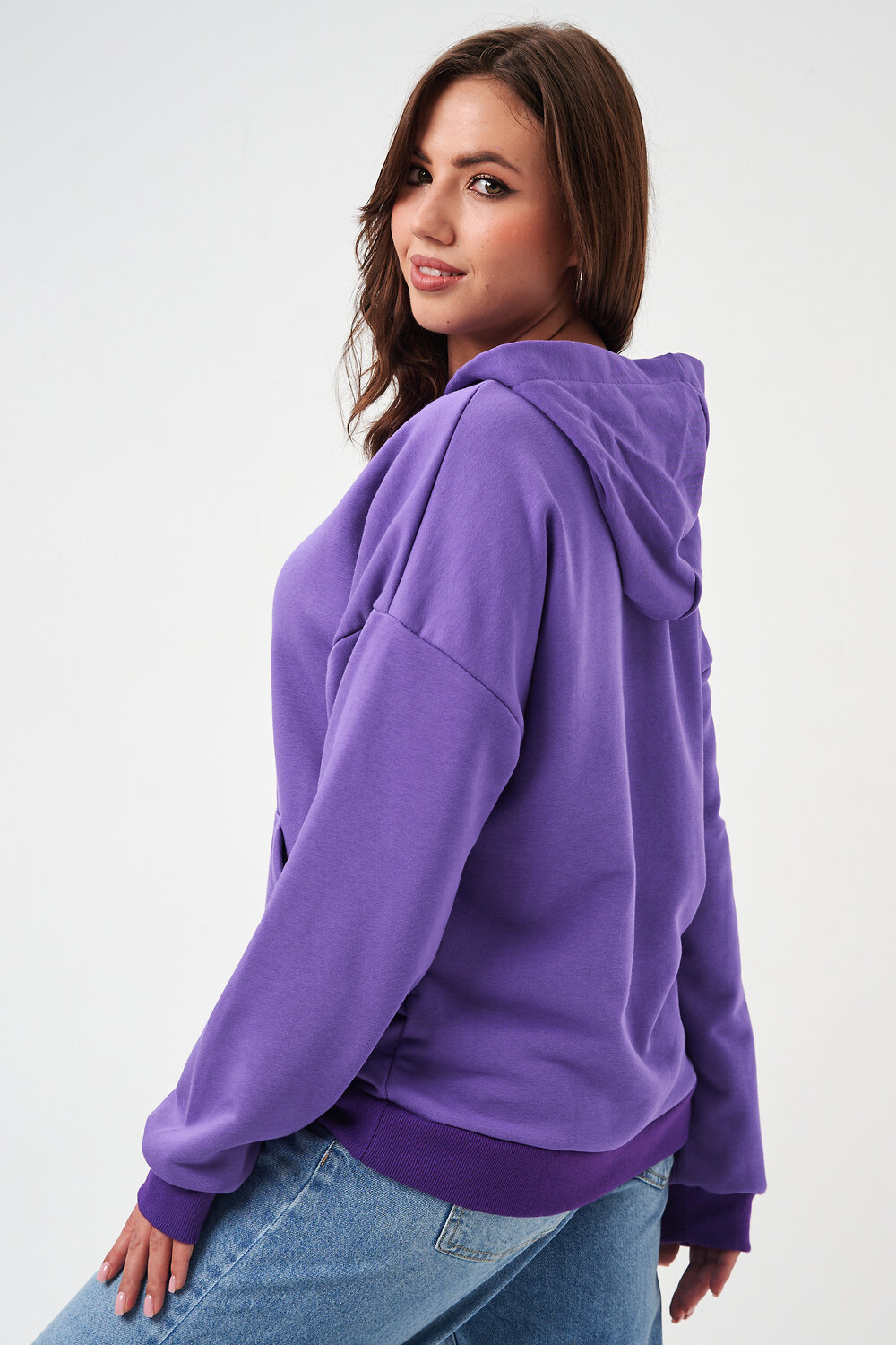 Натали Толстовка 577347 52717 сиреневый