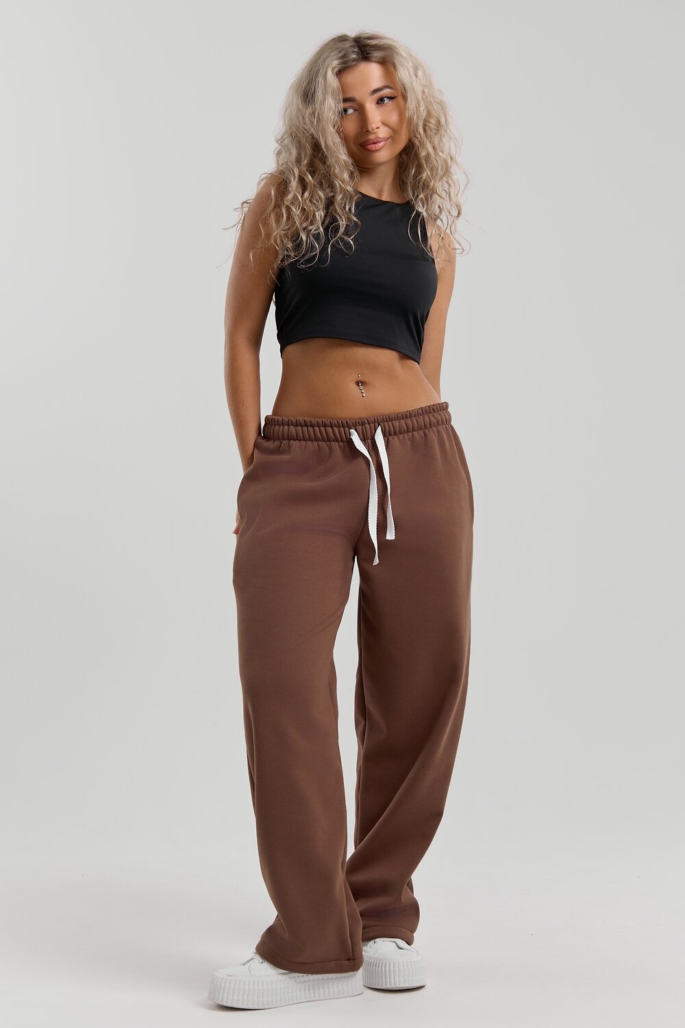 Натали Брюки 577360 36981 коричневый