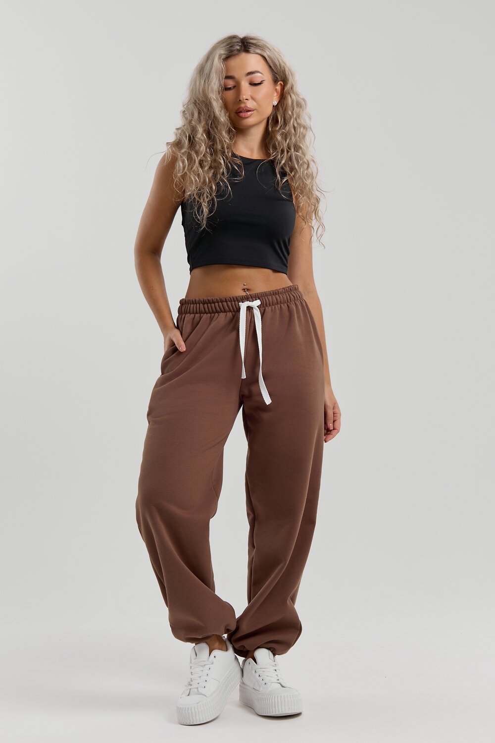 Натали Брюки 577360 36981 коричневый