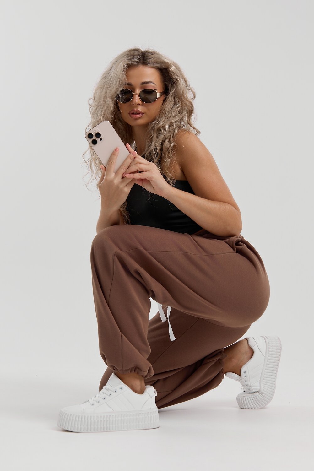 Натали Брюки 577360 36981 коричневый