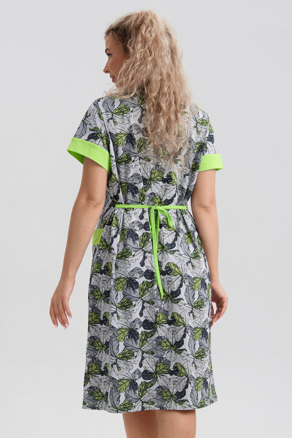 Натали Халат 577364 36980 серый