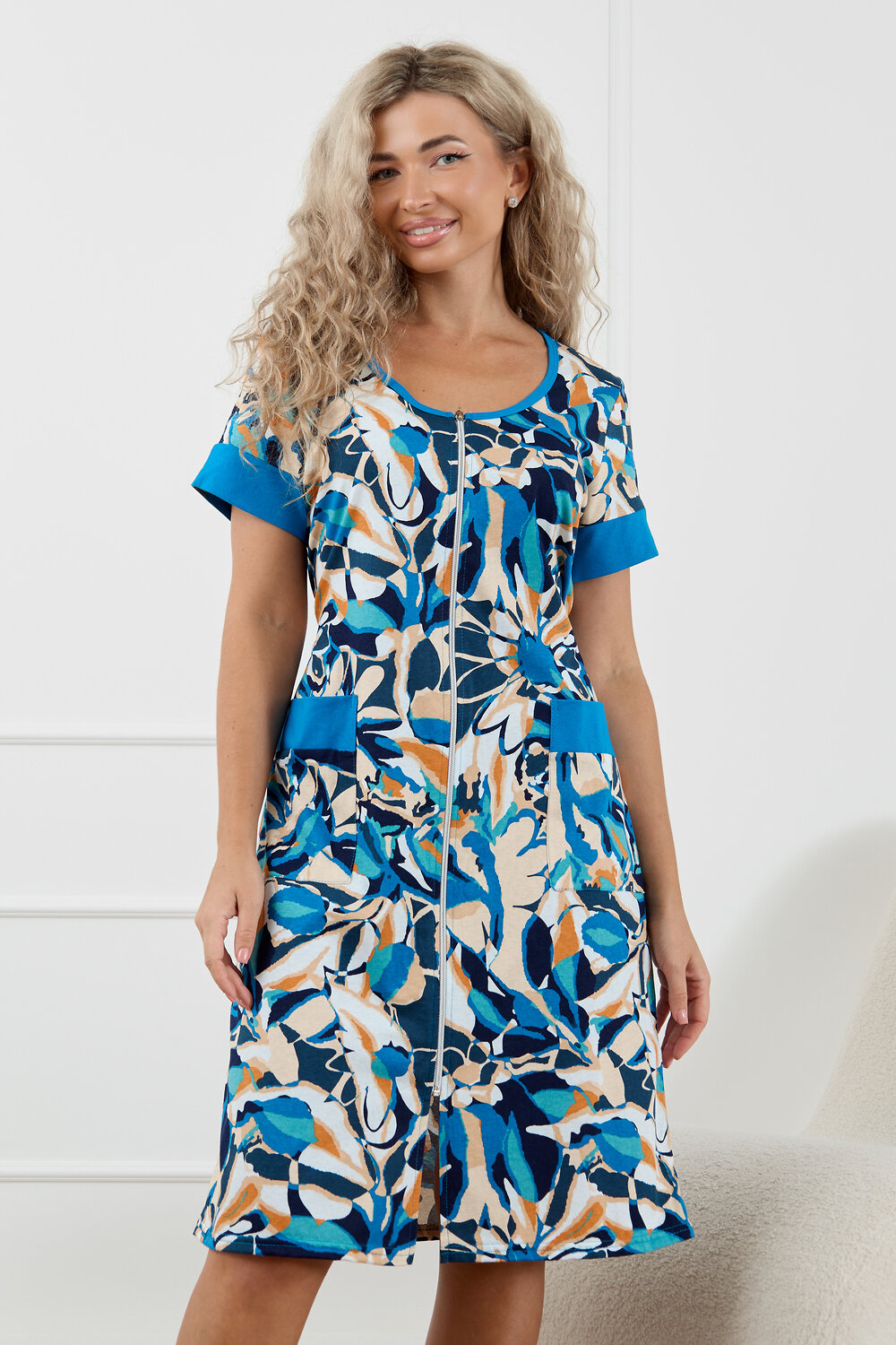 Натали Халат 577368 36977 бирюза