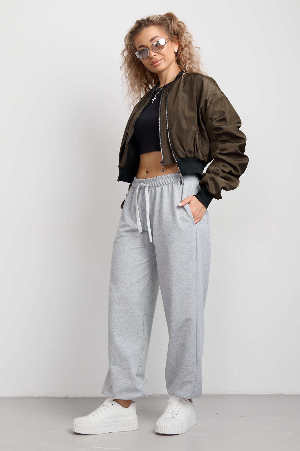 Натали Брюки 577374 36976 меланж