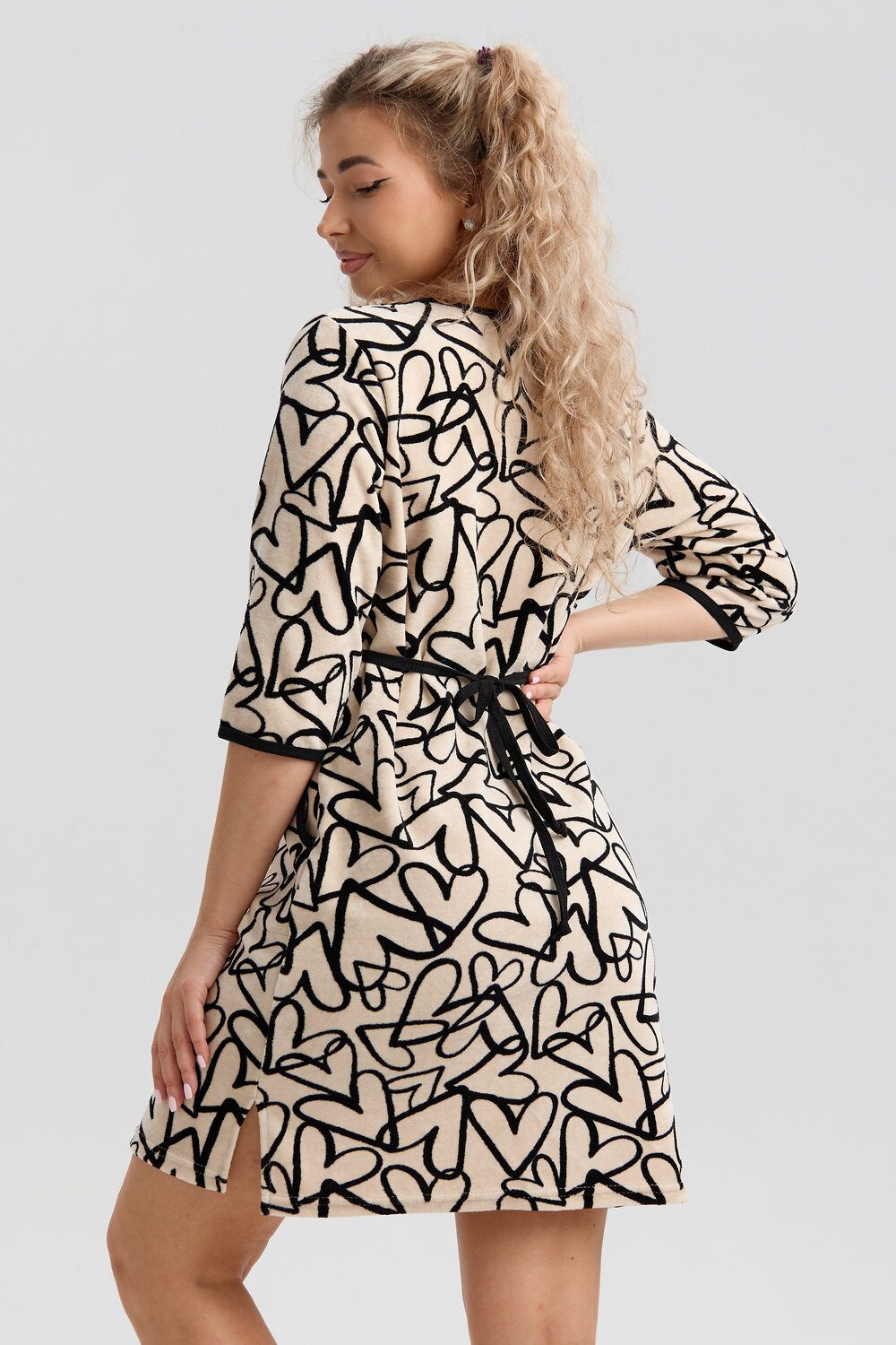 Натали Халат 577383 36973 молочный